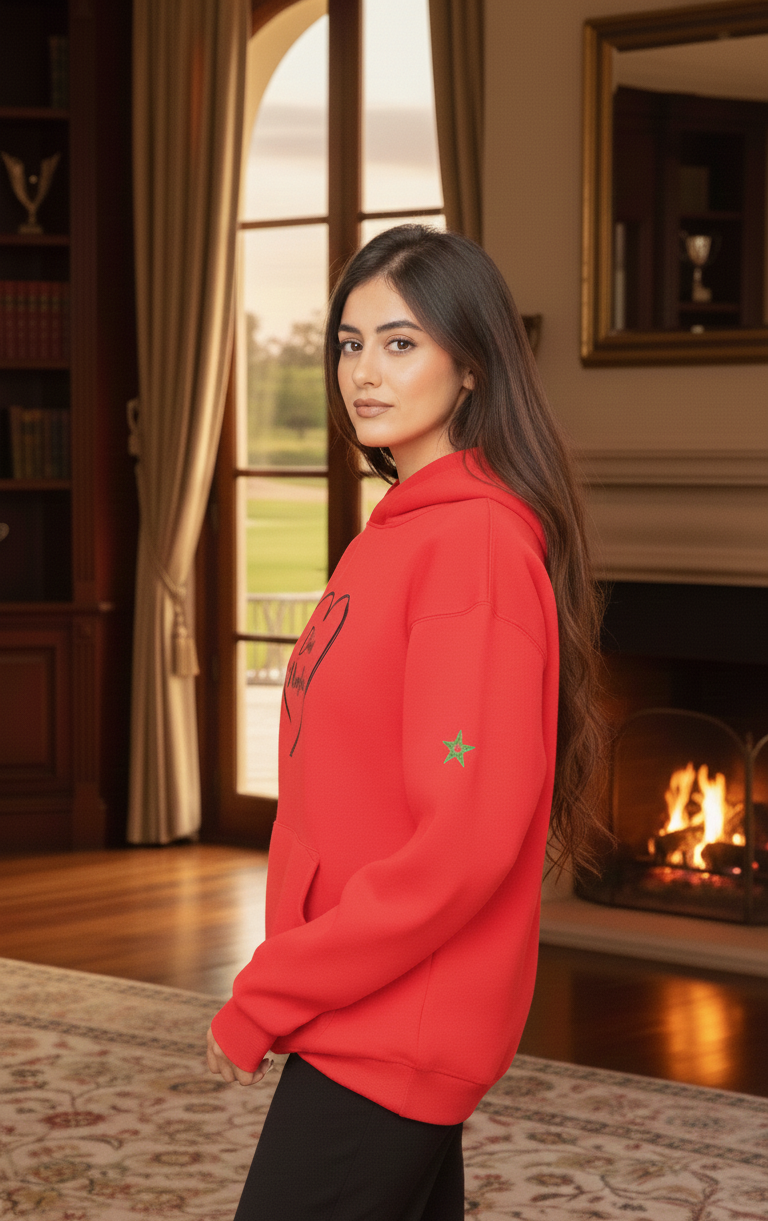 Dima Maghreb Hoodie – Red