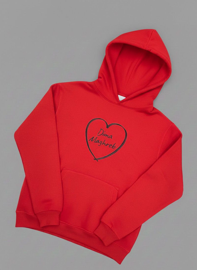 Dima Maghreb Hoodie – Red
