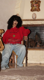 Hoodie rouge ‘Moroccan Soul’